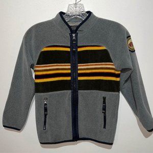 Pendleton Badlands National Park Full Zip Fleece Sweater Jacket Kids Sz 7-8